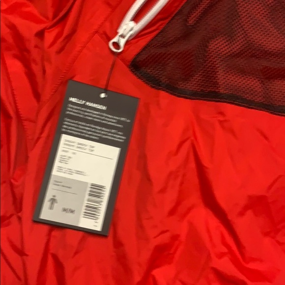 NEW NWT helly hansen dinghy smock top red jacket - Picture 4 of 6